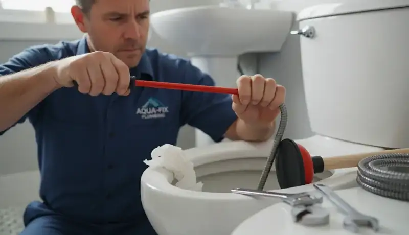 Expert Plumbing Pro - clogged-toilet-repair