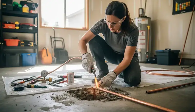 Expert Plumbing Pro - slab-leak-repair
